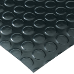 Round Button Rubber Mat