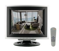 12inch Security Lcd Cctv Monitor , Bnc Interface