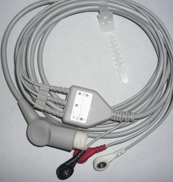 hp 1 ecg cable 3 leads rsd e248