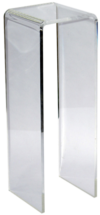 Lucite Waterfall Pedestal