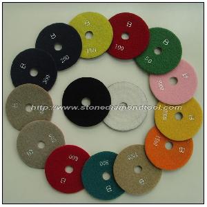 Diamond Flexible Wet Polishing Pads