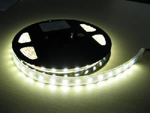 Sell Ip65 Silica Tube Wateproof Flexible Led Strip Lightings, 3528 Or 5050 Led Strip Lighting, Dc12v