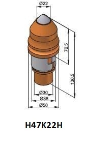 H47k22h Engineering Bits For Foundation Drilling Projects