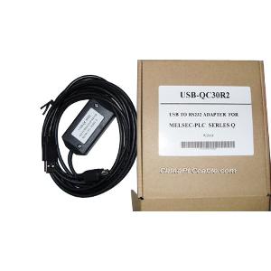 usb qc30r2 q plc rs232 interface cable mitsubishi