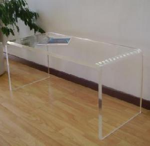 lucite console table