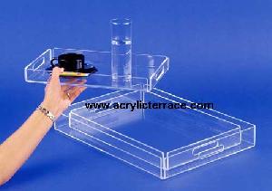 Lucite Tray Serving Tray