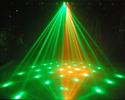 Effect, Blinking Led Lights, Stage Light, Leds And Laser Flower Phn036