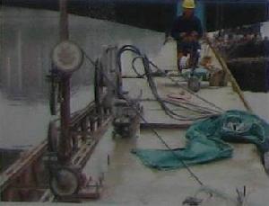 diamond wire cutting machine concrete sawing