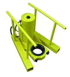 hydraulic post puller pile