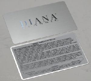 Stainless Steel Card