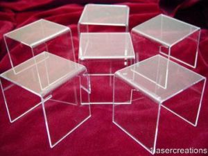 5 Pcs Acrylic Display Riser