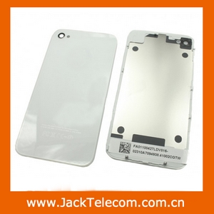 For Iphone 4 Back Glass Full Assembly White