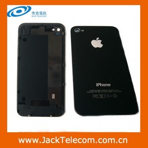 Iphone 4 Back Glass Full Assembly Black Original