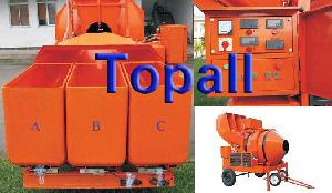 mini concrete batching plant rdcm500 8ehw weighing mixer