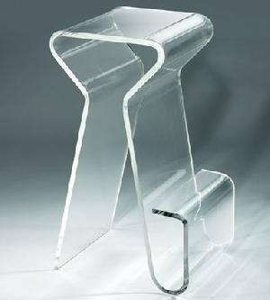 clear acrylic bar stool