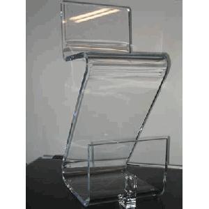 lucite acrylic bar stool