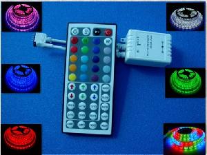 Wireless Rgb Led Strip 44 Key Ir Remote Controller