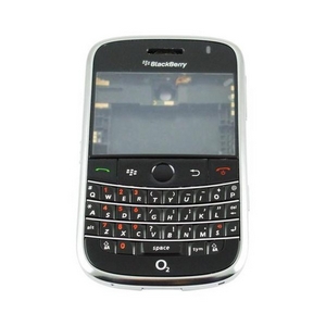 blackberry bold 9000 housing cover silver leather