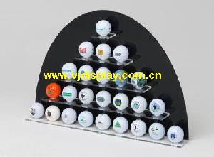 acrylic 25 golf ball display rack