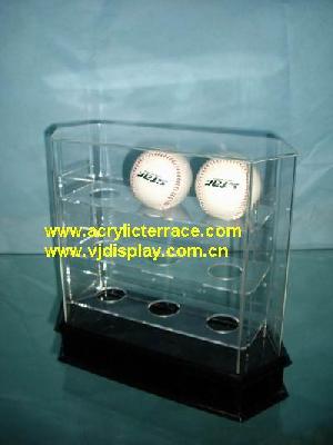 Acrylic 9-baseball Display