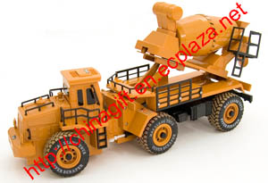 rc cement mixer truck construction vehicle