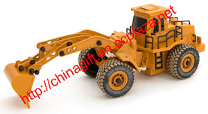 remote control bucket loader truck construction vehicle