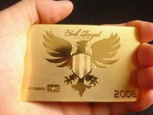 We Sell Golden Or Silver Card