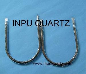 carbon fiber quartz tube u shape