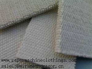 woven corrugator belt solid polyester cotton