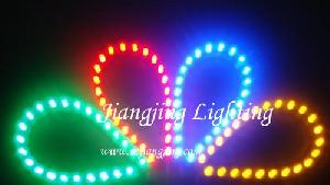 flexible dip led strip light water clear pvc