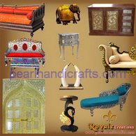 Traditional Design Indian Furniture-designs From Old Palaces Furniture