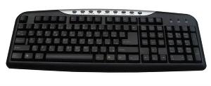 Bautiful Multimedia Keyboard Kb58 9 Hot Keys Available