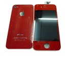 Iphone 4 Lcd Assembly-red Inckuding Lcd Display, Touch Screen, Digitizer