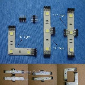 rgb led flexible strip connector