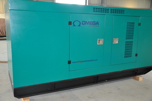 300kva open silent diesel generator