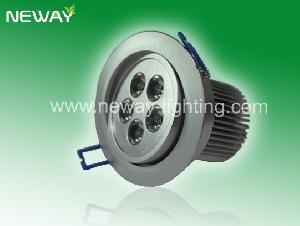 6.5w High Power Led Ceiling Downlight Fixtures