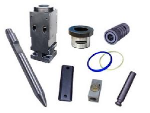 Manufacturer Of Hydraulic Breaker Spare Parts-chisel, Rod Pin, Bush, Seal Kit, Piston, Front Head Ec