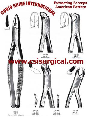 Extracting Forceps American Pattern