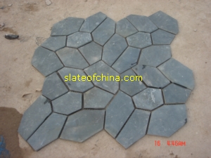 Slate On Mesh, Net Paste Tile From Slateofchina