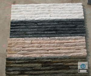 stacked stone ledgestone ledge slate veneer wall cladding faux panels