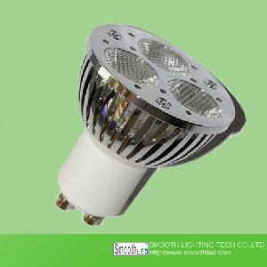 Dimmable Gu10 3x1w Led Spot Lights