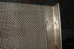 galvanize crimped wire mesh vibrating screen