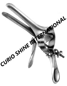 Cusco Speculum Lat Screw Flat End