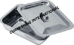 With Lid Instruments Tray , Hollow Ware Instruments