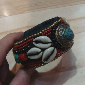 Tibetan Red Coral Bracelet