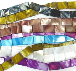 wholesale rectangle shell beads