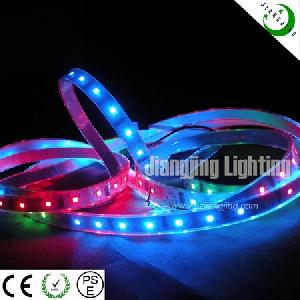 5050smd Dmx Magic Flash Rgb 48 Leds / Metre 5v Digital Tracking Flexible Led Strip With Ic