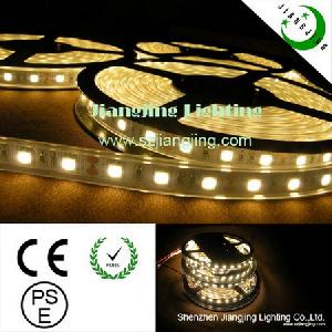 flexible led strip light 5050smd 300led 5 meter roll 12v dc warm