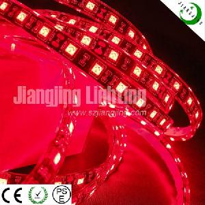 Red 5050 Led Strip Light / Pcb Color Black