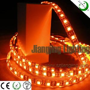 Waterproof 5050 Flex Led Strip Light Yellow, 60pcs / M